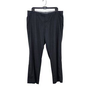 BOSS Hugo Boss Men's 100% Virgin Wool Micro Houndstooth Slim Leg Pants - 40R